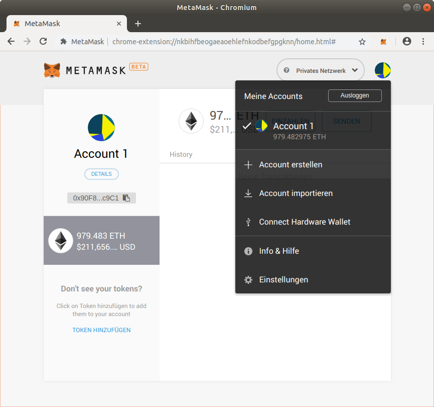 Create an account